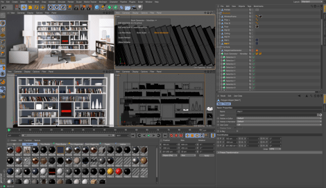 Entorno de trabajo de Cinema 4D
